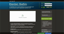 Desktop Screenshot of doctorsafim.it